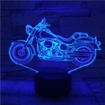 Motorcycle 3D night light
