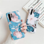 Flower frosted leaf phone case - Image 2