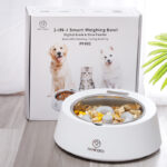 Pet Dog Bowl Slow Feeder Dog Food Bowl Smart Weighing Dog Slow Feeder Cat Pet Feeder - Image 3