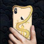 Cool black metal mobile phone case - Image 2
