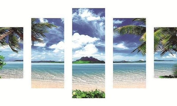 XXL Diamond Painting Multi-Bild Strand