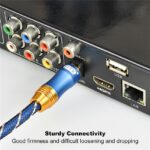 Coaxial Audio Cable Digital Coaxial Cable Coaxial Cable 3 Meters Gold-Plated - Image 4