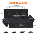 Car Rear Seat Load Pad Water And Dirt Resistant Car Mats - Image 3