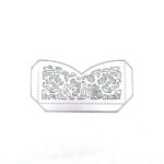 DIY carbon steel die for greeting card lace