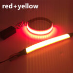 Two-color motorcycle modified turn signal front shock absorber LED ring turn signal modified LED turn light ring - Image 6
