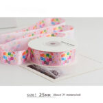 Color Heat Transfer Craft Ribbon Balloon Color Cake Packaging Gift Ribbon - Image 9