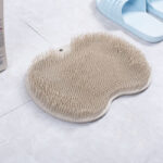 Massage Bath Brush Bathroom Non-slip Bath Mat Back Massage Brush Silicone Suction Cup Foot Rub Pad Body Cleaning Bathing Tool - Image 9