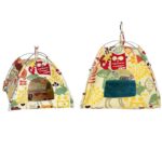 New Hanging Canvas Parrot Tent Bird Cage Pet Universal Bird Tent Hammock Small Pet Nest - Image 4