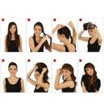 Female short brown curly hair - Image 2