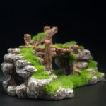 Flocking resin aquarium made of landscape stone decoration - Image 6