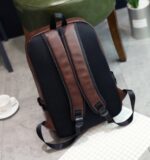 PU men's shoulder bag shoulder bag student bag computer men bag tide - Image 8