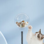 Cat Leakage Food 2 In 1 Toys Turntable Ball Toys Kitten Funny - Image 2