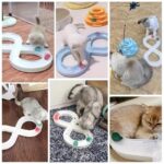 Cat Toys Self Hi To Relieve Boredom Cat Turntable Track Ball Kitten Teasing Cat Stick Pet Cat Consumption - Image 3