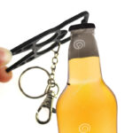 Multi-function keychain zinc alloy bottle opener - Image 2