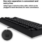 87 Key Wired Game Hot Plug Two Colors Mechanical Keyboard - Image 5