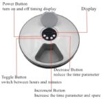 Dogs Timing Six-grid Feeder Cat Quantitative Music Automatic Feeder - Image 4