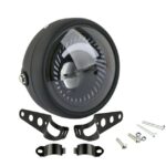 Motorcycle 6.5 Inch LED Retrofit Retro Universal Headlight - Image 6