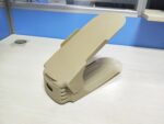 Adjustable Double Stand Shoe Support Lock Closet Cabinet Storage Rack - Image 5