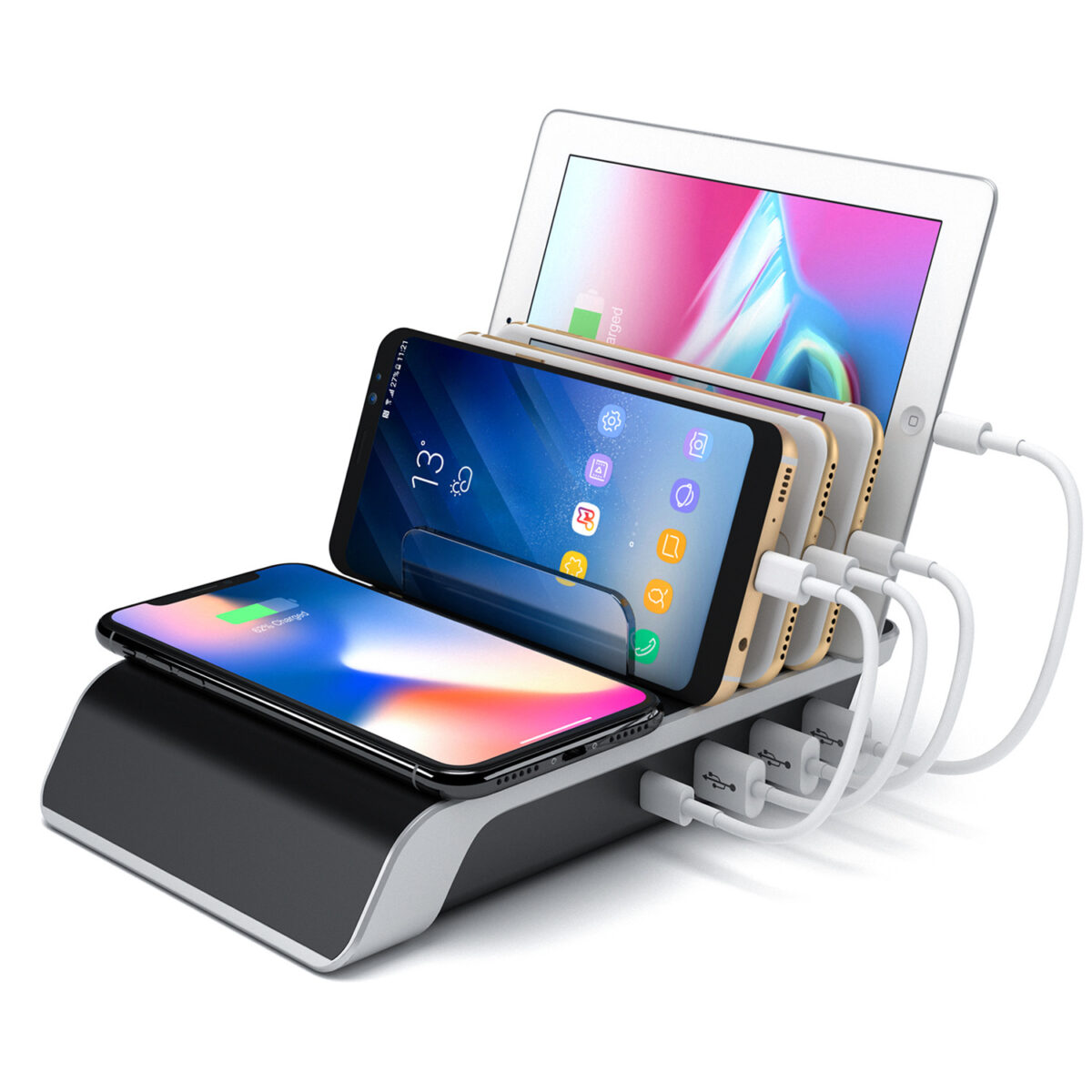 Mobile phone tablet charging stand tablet charging stand base - Image 1