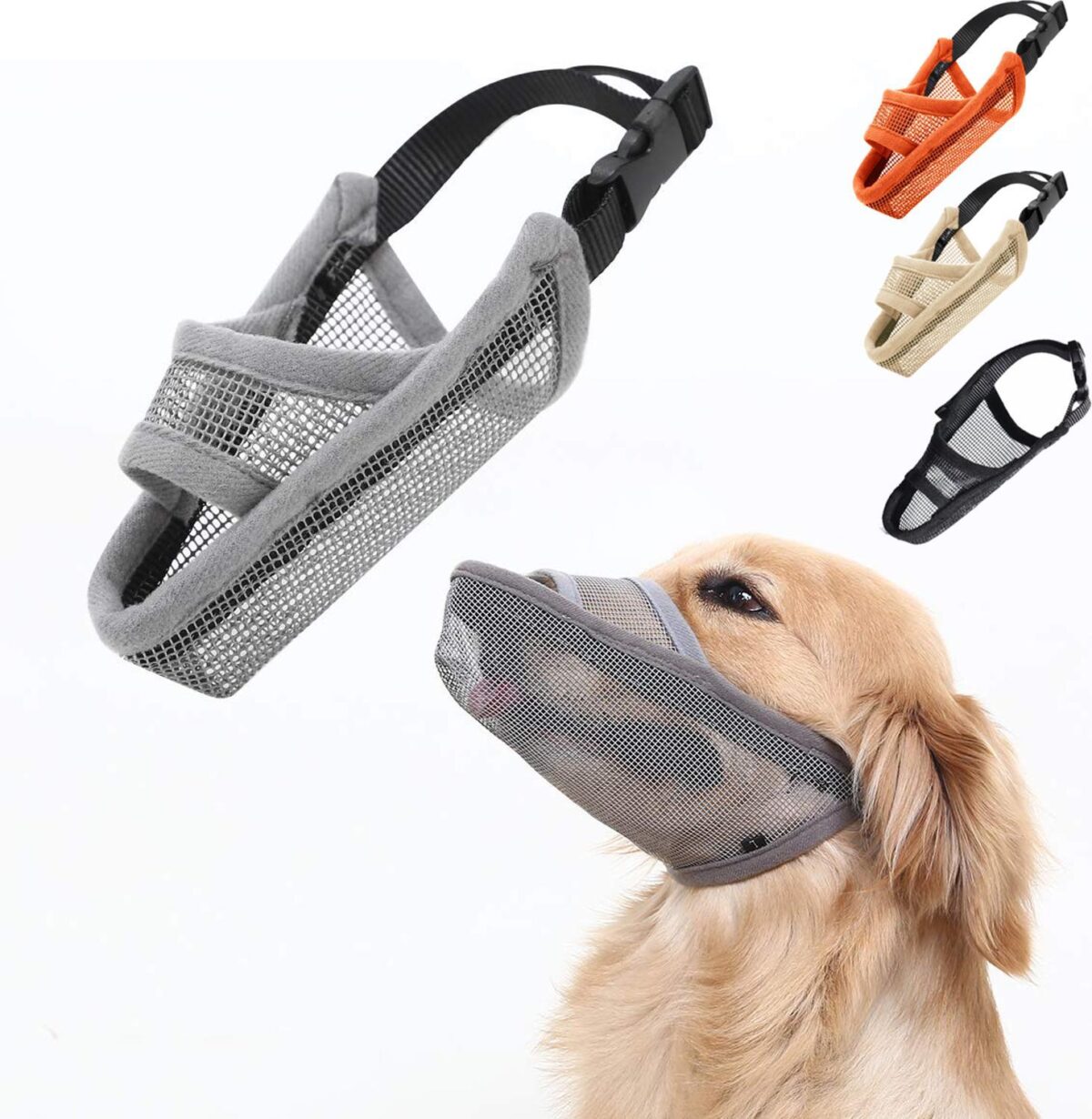 Golden Retriever Husky Mask For Medium And Large Dogs - Image 1
