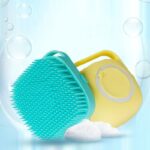 Soft Silicone Bristles Cat Dog Bath Brush Comb Scrubber Shampoo Dispenser For Pet Grooming Deshedding For Pet Washing - Image 4