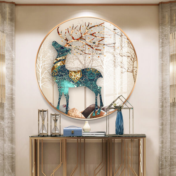 Handmade Diamond Painting Of Full Diamond Deer