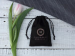 Flannel Jewelry Packaging Drawstring Drawstring Pocket Mobile Power Earphone Storage Bag - Image 4