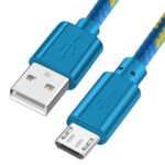 Woven nylon cloth data cable - Image 8