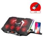 Notebook Computer Fan Radiator Base Silent Cooling