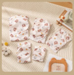 Cute Cartoon Bone Paw Print Pet Male Dog Diaper Reusable Nappy Belly Band Wrap For Puppy Leak Proof Sanitary Panties - Image 3