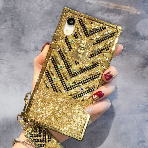 Square protective case