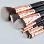 Rose Gold Makeup Brush - Image 5
