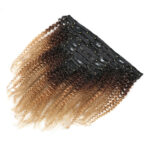Gradient Color Real Hair Clip - Image 2