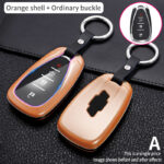 Simple Car Carbon Fiber Key Cover - Image 3