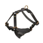 Cowhide Chest Back Pet Supplies Dog Automatic Traction Rope Chest Harness Set Pet Traction Rope - Image 3