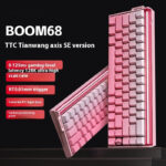 E-sports Magnetic Axis Mechanical Keyboard RGB Light Box TTC King Axis SE Three-model Keyboard - Image 3