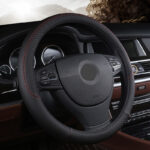 Universal Leather Car Steering Wheel Cover - Image 5