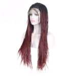 African three strands of dirty braids - Image 3