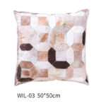 Handmade Wool Pillow Simple Modern American Country Nordic Style Imitation Leather Creative Cushion Cover - Image 3