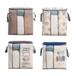 Non-Woven Family Save Space Organizador Bed Under Closet Storage Box Clothes Divider Organiser Quilt Bag Holder Organizer - Image 3