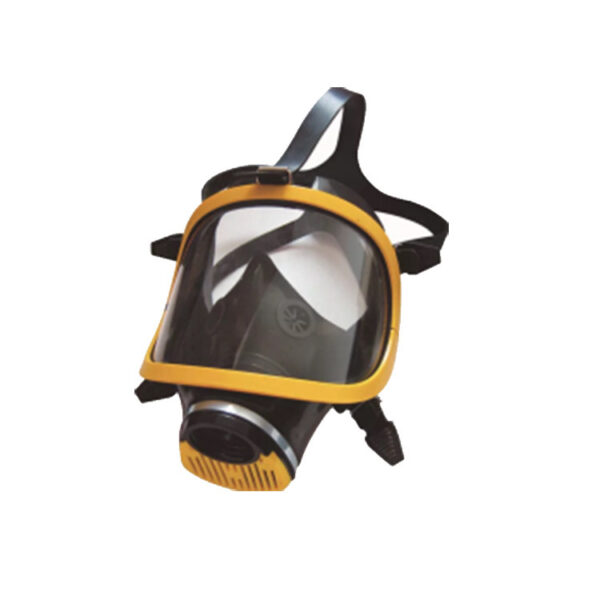 Wide view silicone anti-virus full face mask