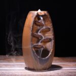 Multi-layers Ceramic Back flow Incense Burner - Image 6