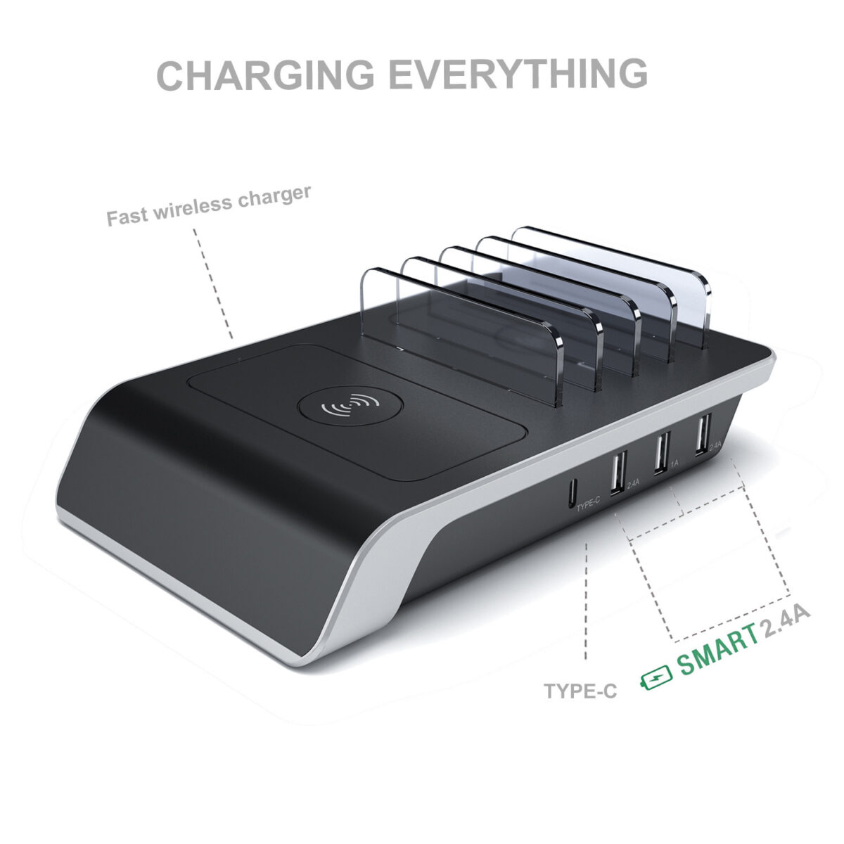 Mobile phone tablet charging stand tablet charging stand base - Image 3