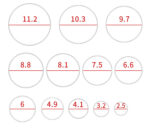 Fruit biscuit and biscuit mould round box shape mould mini mould - Image 5