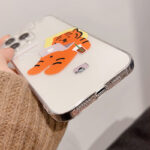 Cute Couple Tiger Transparent Phone Case - Image 4