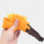 Rhino shape adjustable pure silicone dog muzzle - Image 3