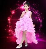 Girls dress wedding flower girl dress skirt child Princess Dress Costume skirt tail 888 piano - Image 4