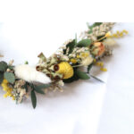Dry flower wreath bridal headdress - Image 6