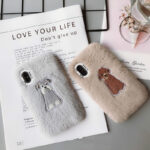 Compatible with Apple , Embroidered plush phone case - Image 3