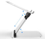 Notebook computer folding double-arm stepless stand - Image 6